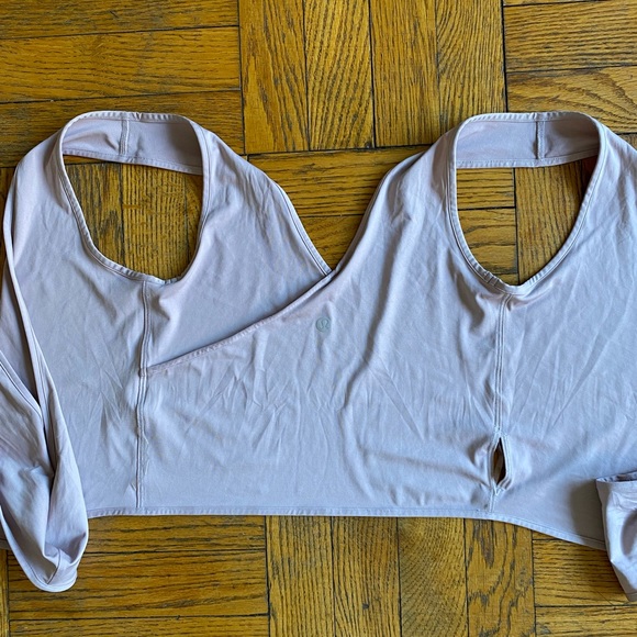 Lululemon twist me up crop top pink mauve - Picture 8 of 10